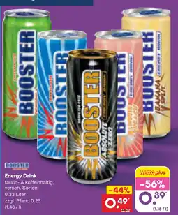 Netto Marken-Discount Booster energy drink Angebot