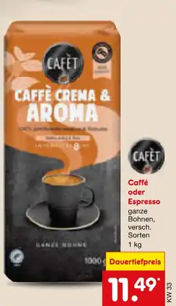 Netto Marken-Discount Cafèt caffè Angebot