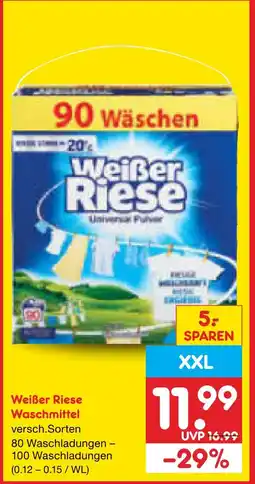 Netto Marken-Discount Weißer riese waschmittel Angebot