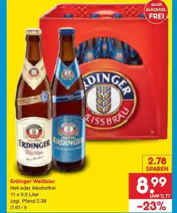 Netto Marken-Discount Erdinger hell Angebot