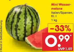 Netto Marken-Discount Mini wassermelone Angebot