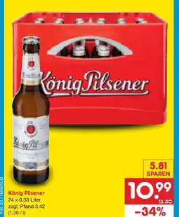 Netto Marken-Discount König pilsener Angebot
