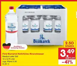 Netto Marken-Discount Fürst bismarck natürliches mineralwasser Angebot