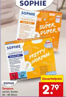 Netto Marken-Discount Sophie tampons super duper Angebot