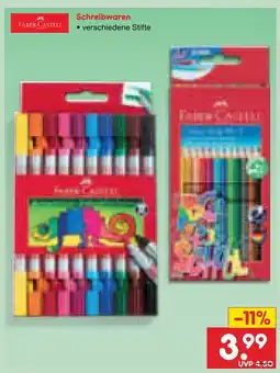 Netto Marken-Discount Faber-castell schreibwaren Angebot