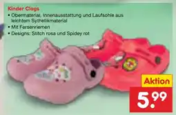 Netto Marken-Discount Kinder clogs stitch rosa Angebot
