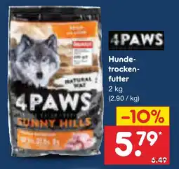 Netto Marken-Discount 4paws hunde-trocken-futter Angebot