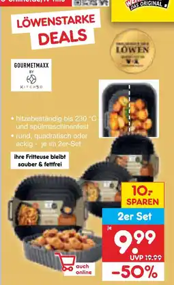Netto Marken-Discount Gourmetmaxx by kitchbo rund Angebot