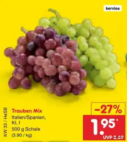 Netto Marken-Discount Trauben mix Angebot