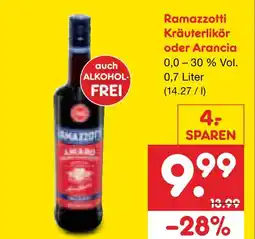Netto Marken-Discount Ramazzotti kräuterlikör Angebot