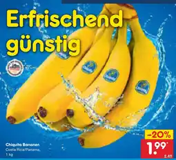 Netto Marken-Discount Chiquita bananen Angebot