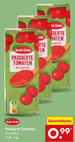 Netto Marken-Discount Beste ernte passierte tomaten Angebot