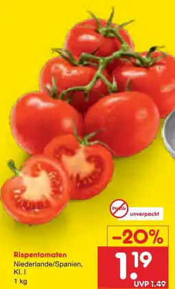 Netto Marken-Discount Rispentomaten Angebot