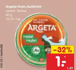 Netto Marken-Discount Argeta huhn-aufstrich Angebot