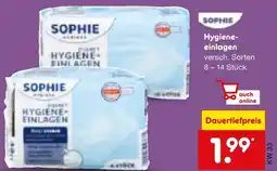 Netto Marken-Discount Sophie hygiene-einlagen Angebot