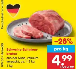 Netto Marken-Discount Schweine-schinkenbraten Angebot