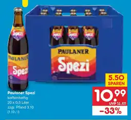 Netto Marken-Discount Paulaner spezi Angebot