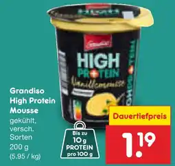 Netto Marken-Discount Grandiso high protein mousse Angebot