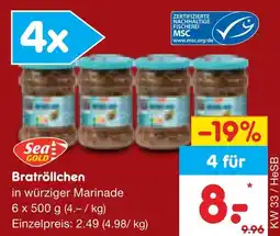 Netto Marken-Discount Sea gold bratröllchen Angebot