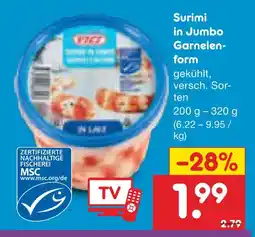 Netto Marken-Discount Surimi in jumbo garnelen-form Angebot
