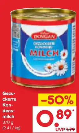 Netto Marken-Discount Dovgan gezuckerte kondensmilch Angebot