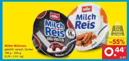 Netto Marken-Discount Müller milchreis Angebot