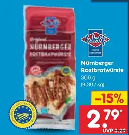 Netto Marken-Discount Wolf nürnberger rostbratwürste Angebot