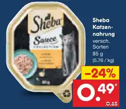 Netto Marken-Discount Sheba katzennahrung Angebot