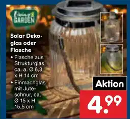 Netto Marken-Discount Living garden flasche Angebot
