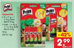 Netto Marken-Discount Pritt klebestifte Angebot