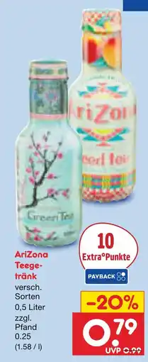 Netto Marken-Discount Arizona teegetränk Angebot