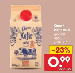 Netto Marken-Discount Quarki kefir mild Angebot