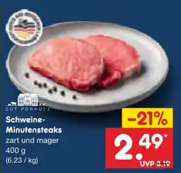 Netto Marken-Discount Gut ponholz schweine-minutensteaks Angebot