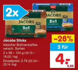 Netto Marken-Discount Jacobs sticks Angebot