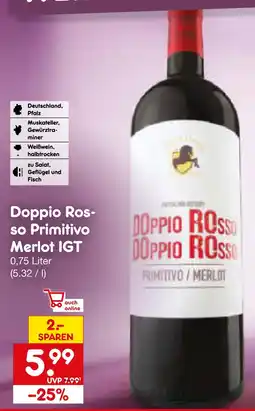 Netto Marken-Discount Doppio rosso primitivo merlot igt Angebot