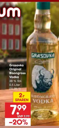 Netto Marken-Discount Grasovka original bisongrass vodka Angebot