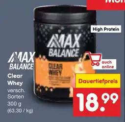 Netto Marken-Discount Max balance clear whey Angebot