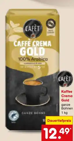 Netto Marken-Discount Cafet kaffee crema gold Angebot