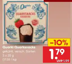 Netto Marken-Discount Quarki quarksnacks Angebot