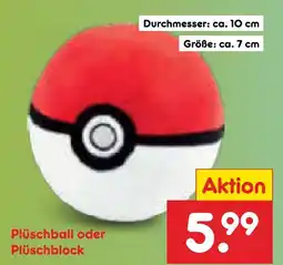 Netto Marken-Discount Plüschball Angebot