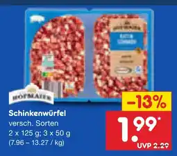 Netto Marken-Discount Schinkenwürfel Angebot