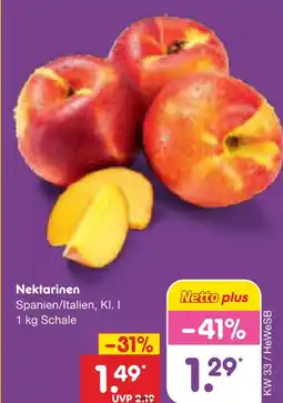 Netto Marken-Discount Nektarinen Angebot