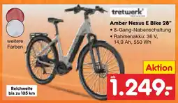 Netto Marken-Discount Trekwerk amber nexus e bike 28 Angebot
