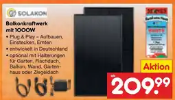 Netto Marken-Discount Solakon balkonkraftwerk Angebot