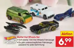Netto Marken-Discount Mattel hot wheels 5er Angebot