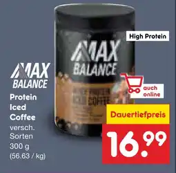 Netto Marken-Discount Max balance protein iced coffee Angebot