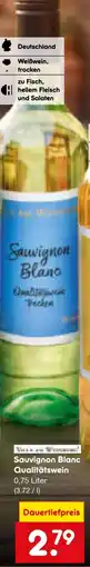Netto Marken-Discount Sauvignon blanc qualitätswein Angebot