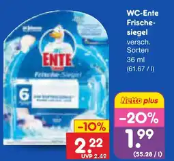 Netto Marken-Discount Ente wc-ente frische-siegel Angebot