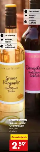 Netto Marken-Discount Grauburgunder qualitätswein Angebot