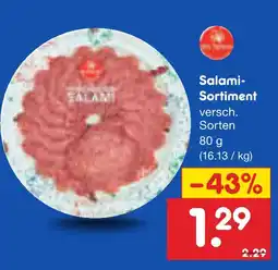 Netto Marken-Discount Salami-sortiment Angebot